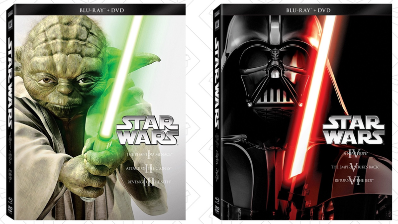 Star Wars Episodes I-III, $30 | Star Wars Episodes IV-VI, $30